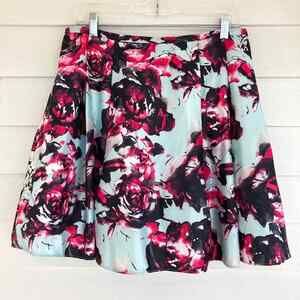 Blondie Nites by Stacy Sklar NEW Satin Floral Tulle Formal Layered Mini Skirt 13
